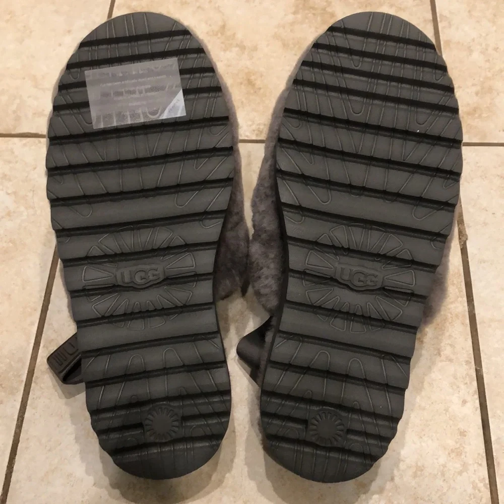 UGG Super Fluff Slippers grey - Picture 8 of 14
